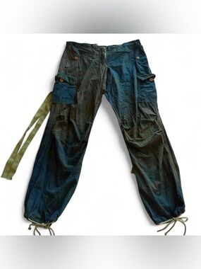 Y2K UFO rave cargo pants